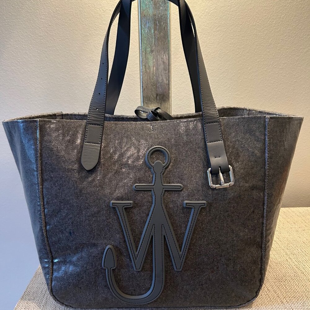 JW Anderson Belted Grey Anchor Tote